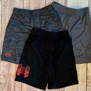 Under Armour Kids Shorts - 3 Pair Bundle